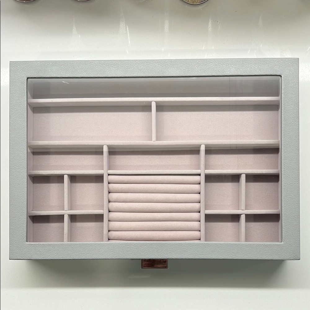 Stackers Supersize Gray Jewelry Organizer Box